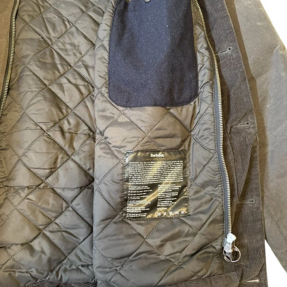 Barbour West Wax Jacket XXL - Picture 7 of 10